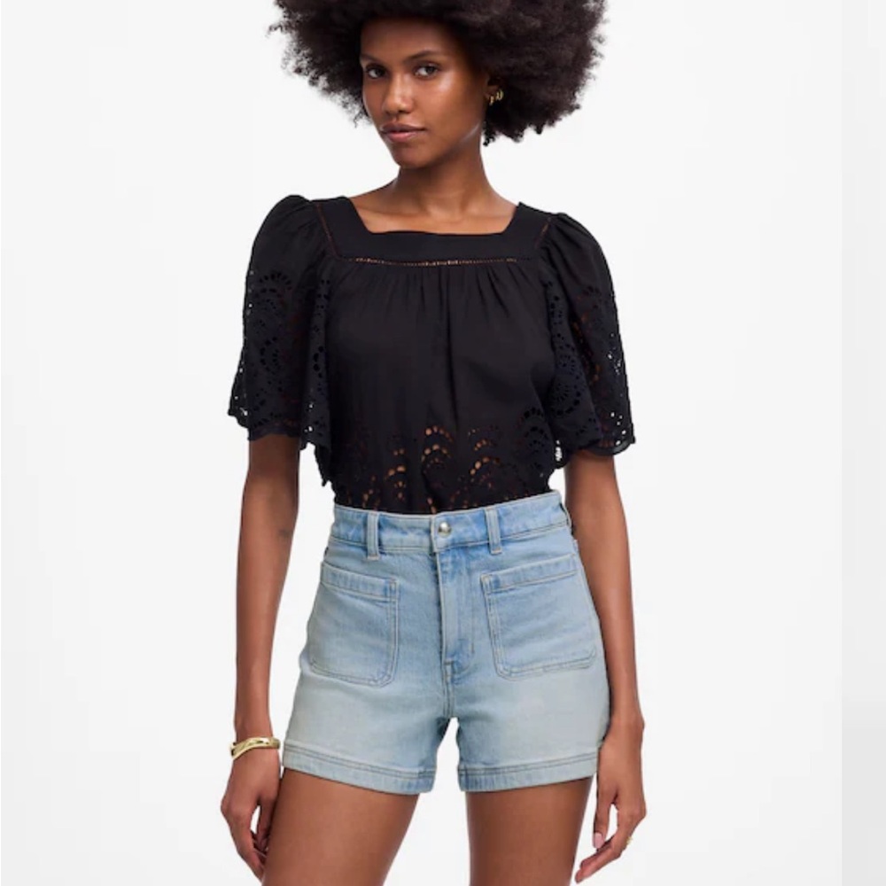 Madewell The Denim Emmett Short: Patch Pocket Edition